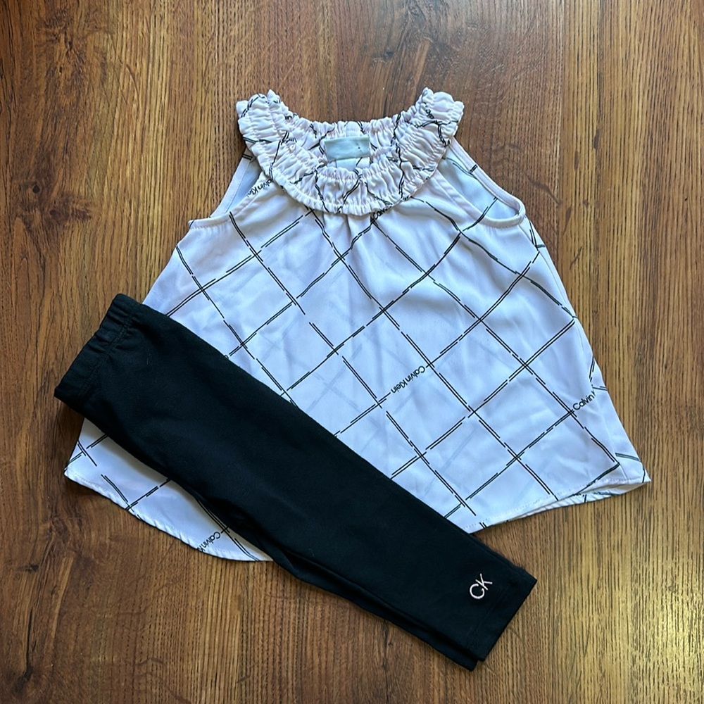 CALVIN KLEIN GIRLS OUTFIT - 18M